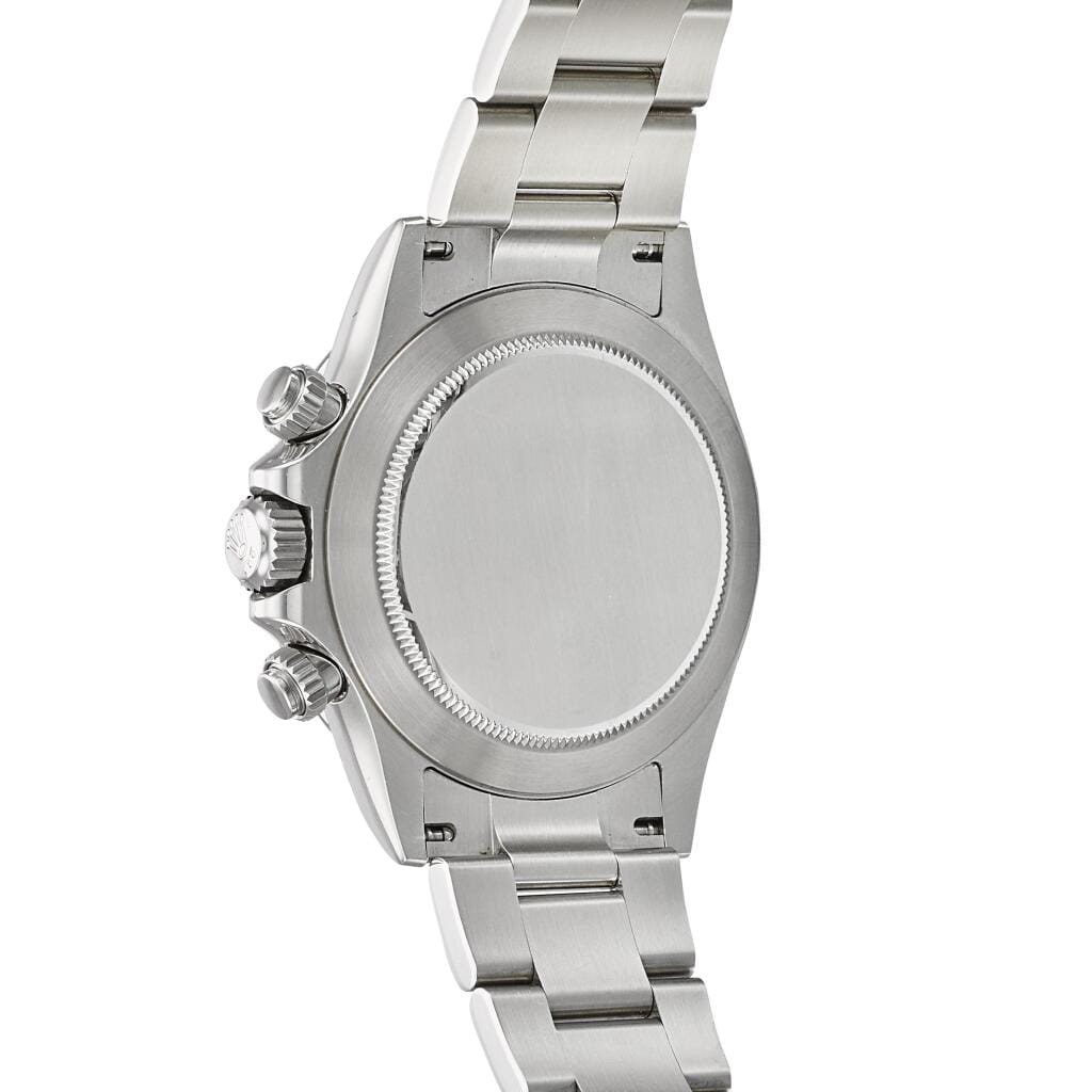 Cosmograph Daytona (Reference 116520). A 40mm stainless steel automatic wristwatch with chronograph. 2011