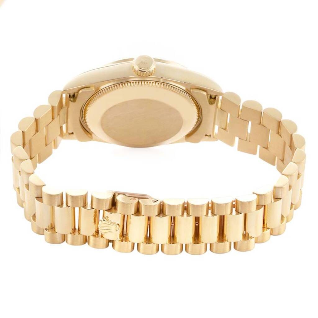 President Datejust (Reference 68278). A 31mm yellow gold automatic wristwatch with date. 1989-1990