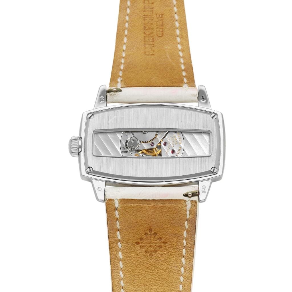 Gondolo Gemma (Reference 4991), A 31mm white gold diamond-set mechanical wristwatch with mother-of-pearl dial. 2006