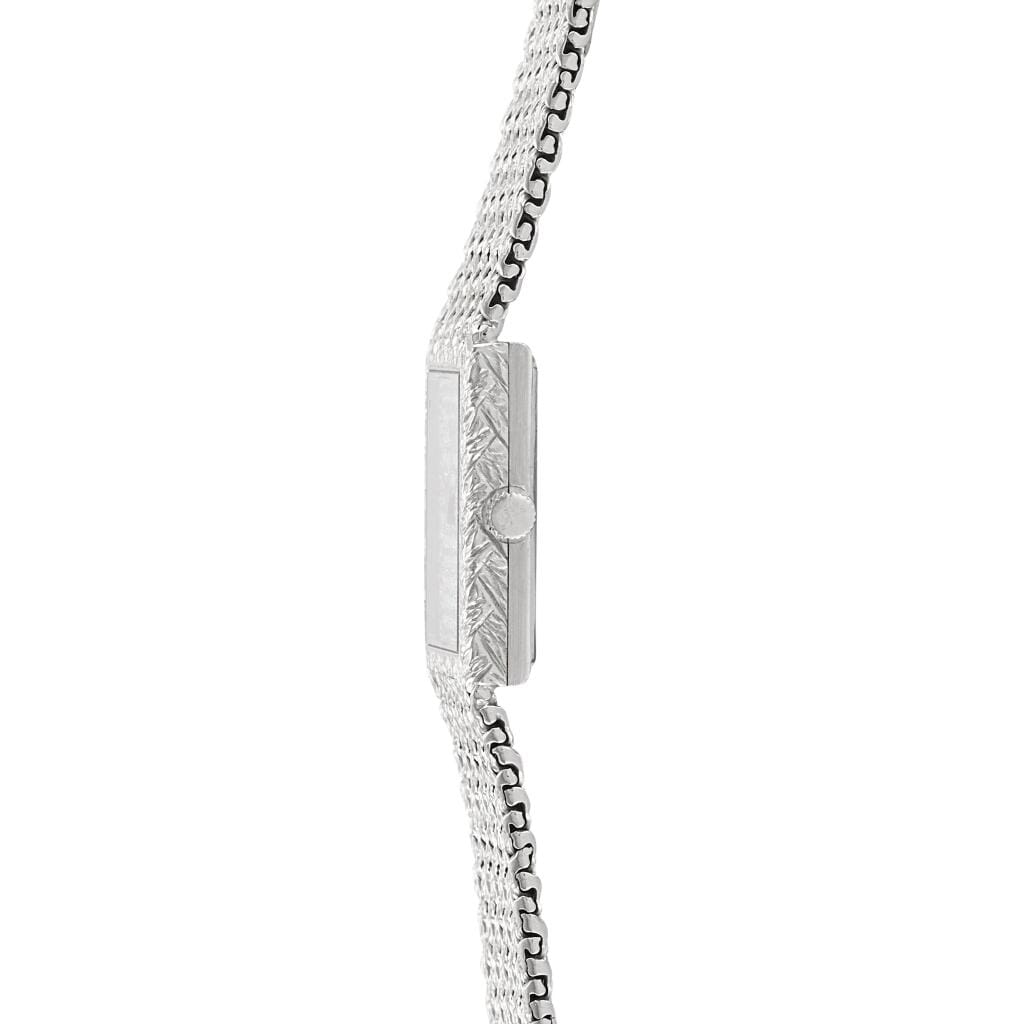 Tradition (Reference 9131D2). A white gold and diamond-set bracelet watch. Circa 1975