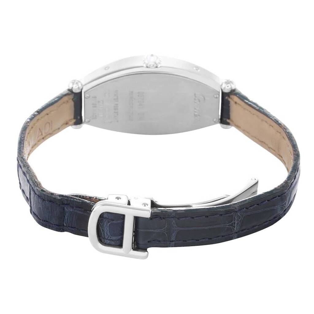 Tonneau (Reference WE400131). A 39.2mm white gold diamond-set manual wristwatch.