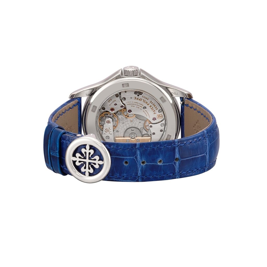 Rare Handcrafts (Reference 5131G). A 40mm white gold automatic wristwatch with world time and cloisonné enamel dial. 2013