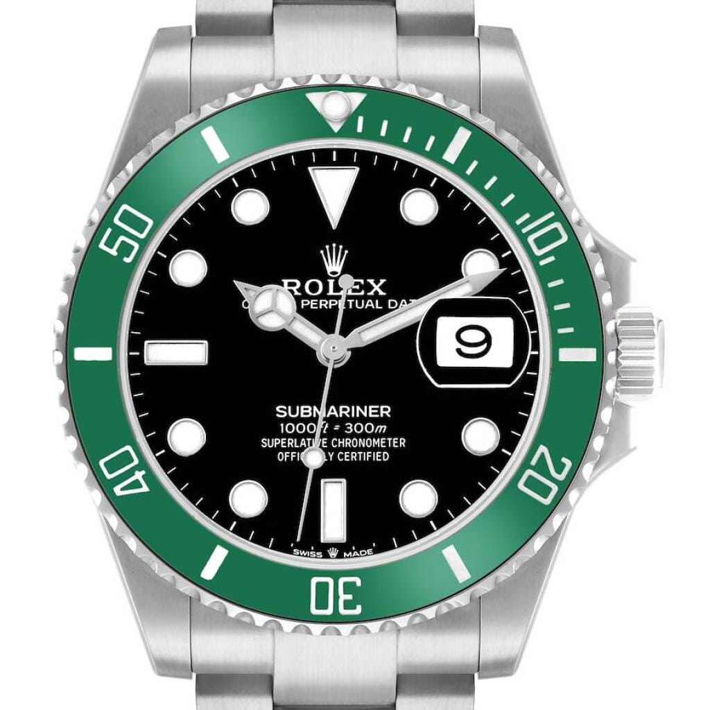 Submariner 'Starbucks' (Reference 126610LV). A 41mm stainless steel automatic wristwatch with date. 2022