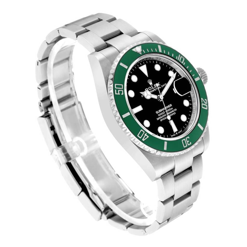 Submariner 'Starbucks' (Reference 126610LV). A 41mm stainless steel automatic wristwatch with date. 2022