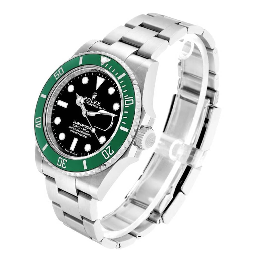 Submariner 'Starbucks' (Reference 126610LV). A 41mm stainless steel automatic wristwatch with date. 2022