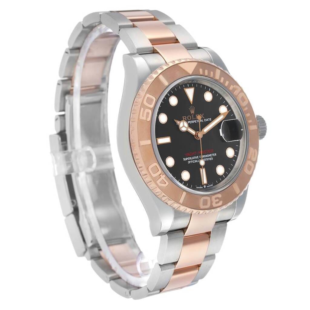 Yacht-Master (Reference 126621). A 40mm rose gold stainless steel automatic wristwatch with date. 2021