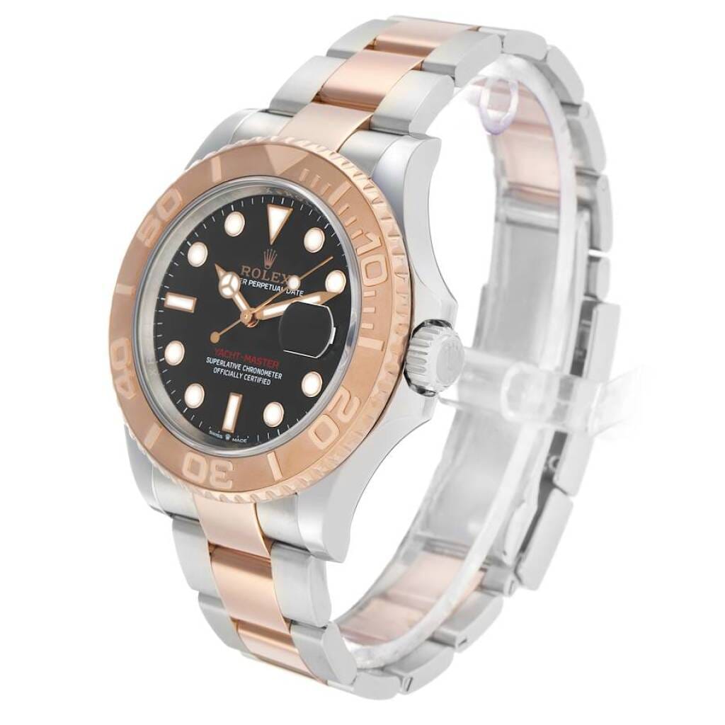 Yacht-Master (Reference 126621). A 40mm rose gold stainless steel automatic wristwatch with date. 2021