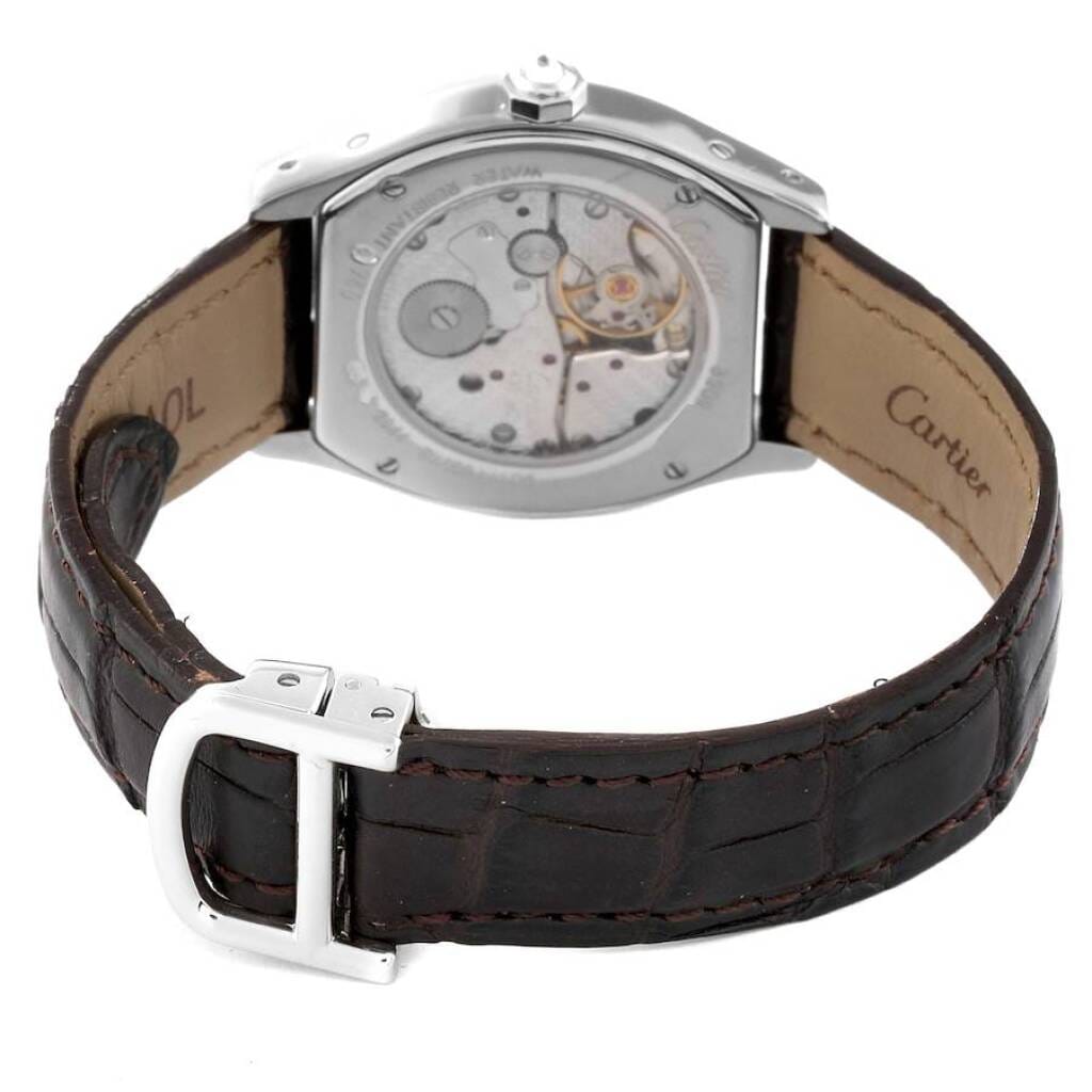 Tortue (Reference WA507231). A 34mm white gold diamond-set manual wind wristwatch.