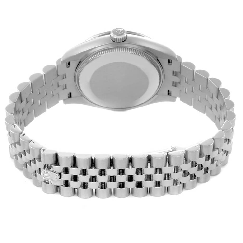 Datejust (Reference 278344RBR). A 31mm white gold stainless steel diamond set automatic wristwatch with date. 2021
