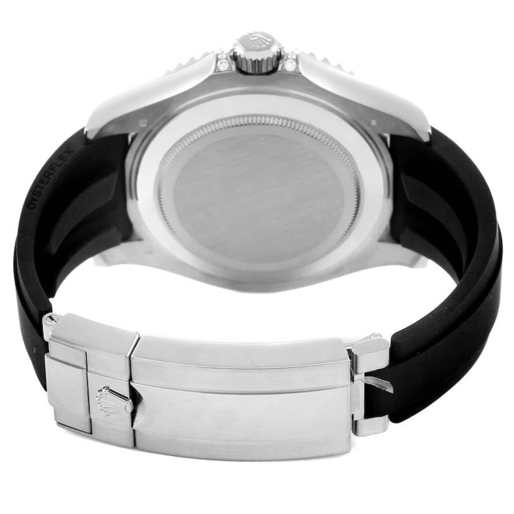 Yacht-Master (Reference 226679TBR). A 42mm white gold diamond set automatic wristwatch with date. 2021
