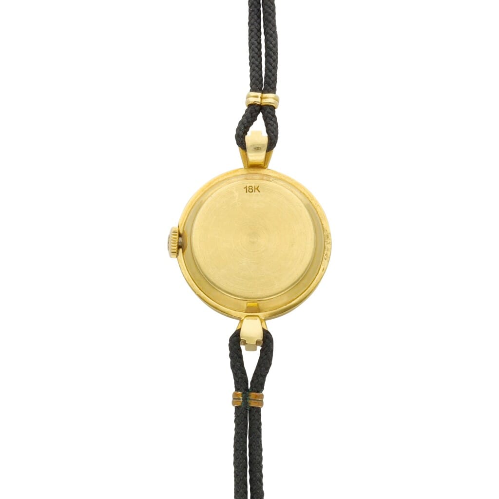 Patek Philippe. A 24mm gold manual wind wristwatch. 1970