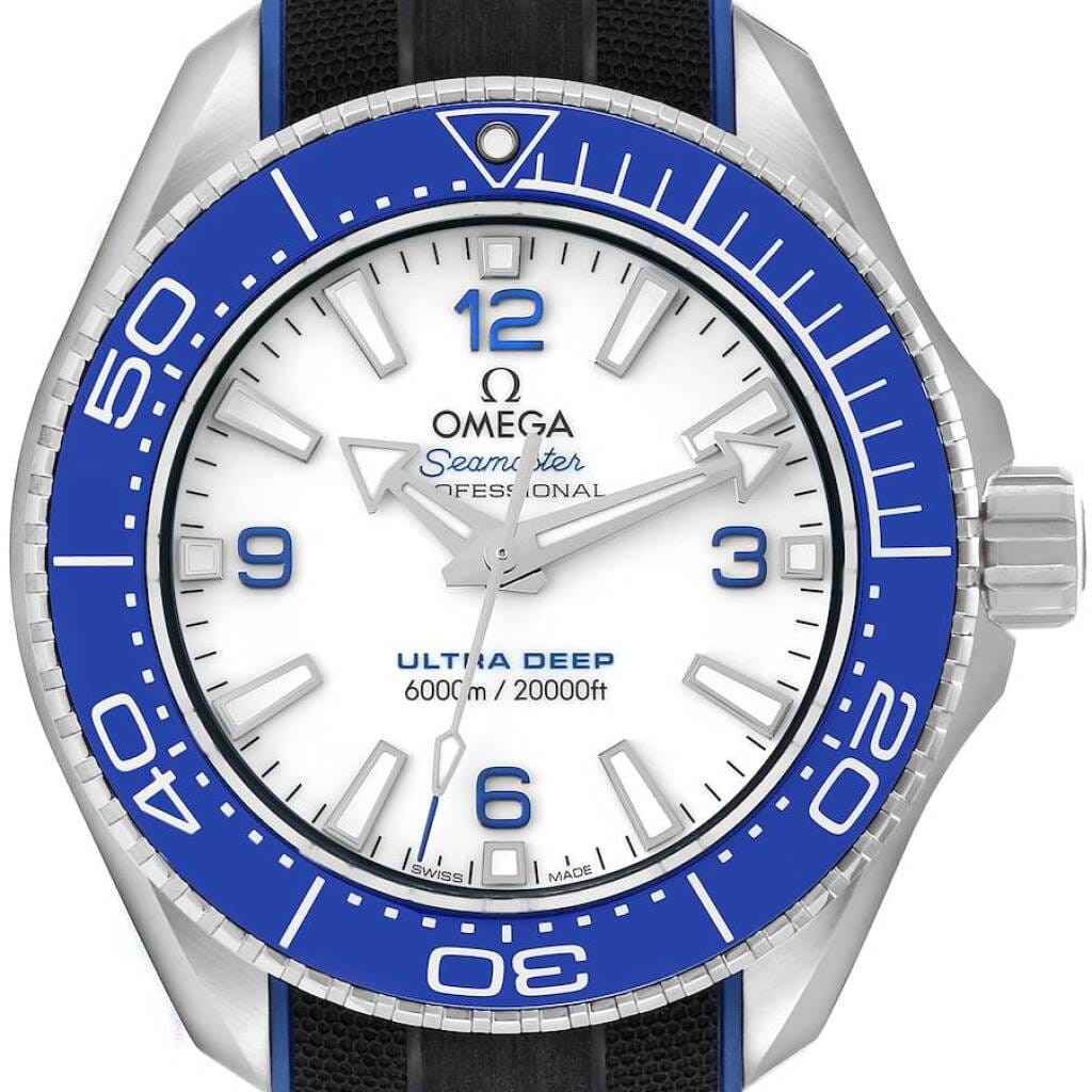 Seamaster Planet Ocean (Reference 215.32.46.21.04.001). A 45mm unworn stainless steel automatic wristwatch.