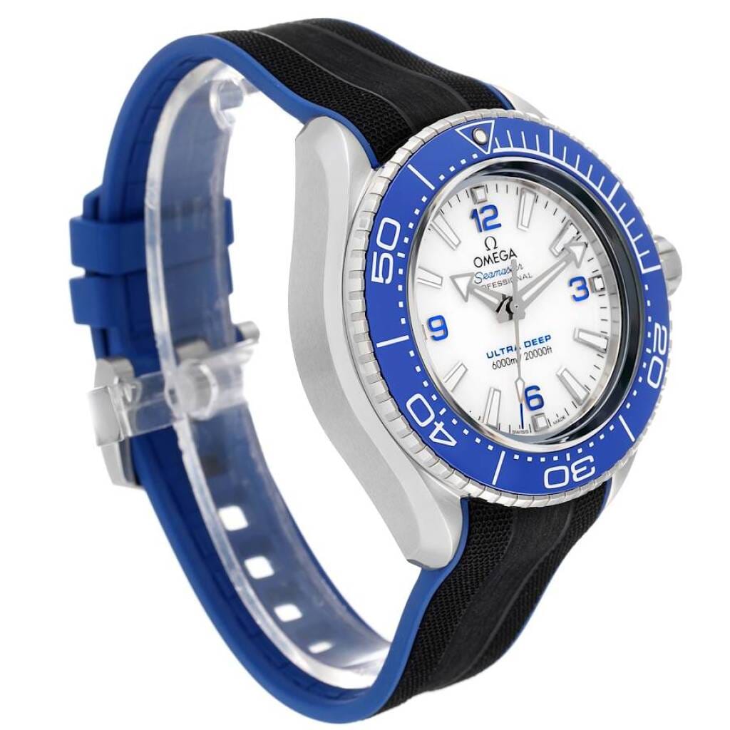Seamaster Planet Ocean (Reference 215.32.46.21.04.001). A 45mm unworn stainless steel automatic wristwatch.