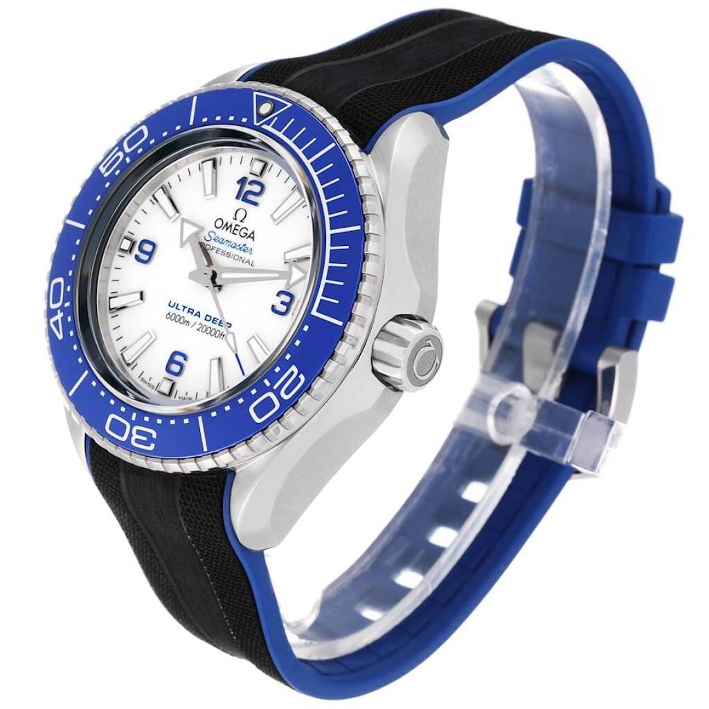 Seamaster Planet Ocean (Reference 215.32.46.21.04.001). A 45mm unworn stainless steel automatic wristwatch.