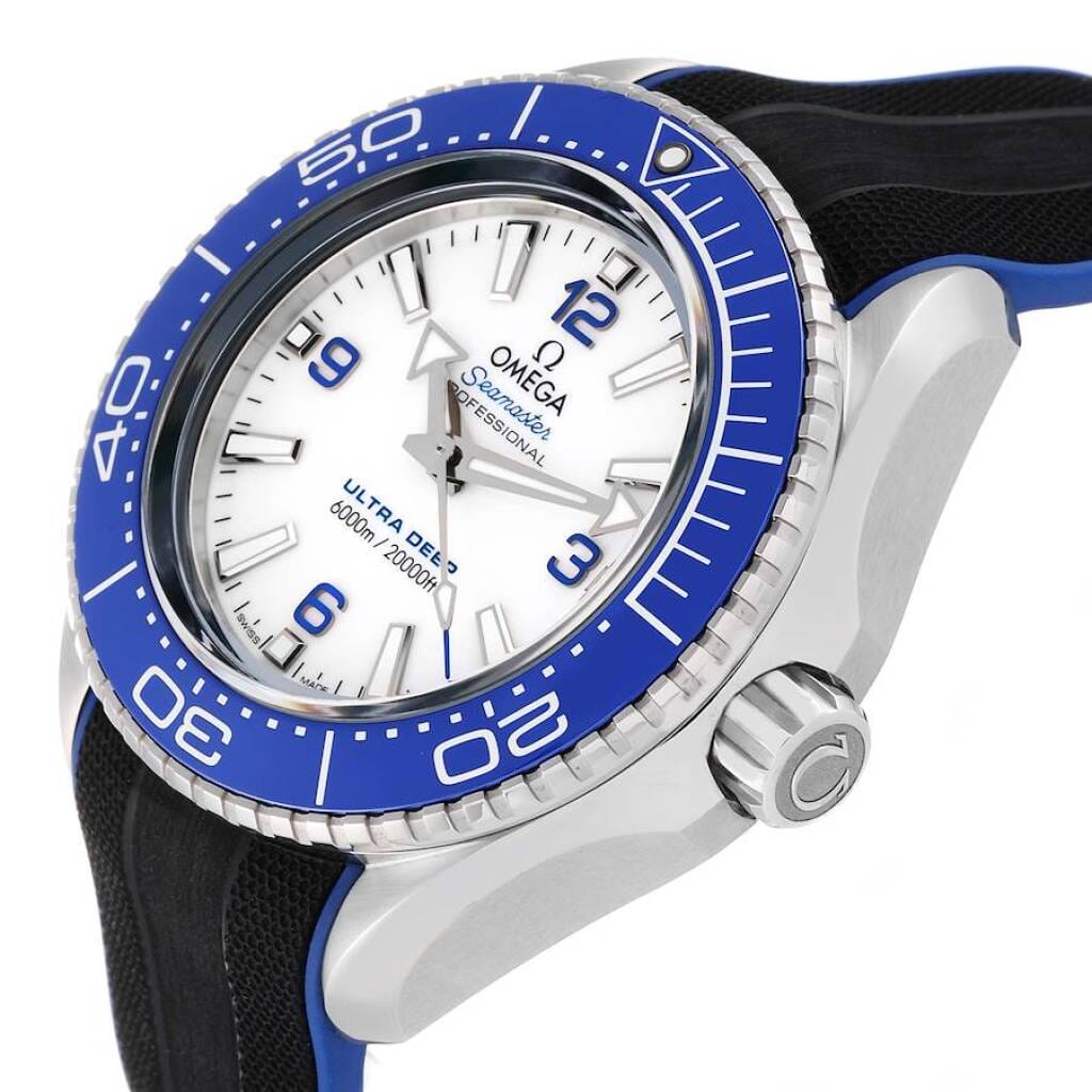 Seamaster Planet Ocean (Reference 215.32.46.21.04.001). A 45mm unworn stainless steel automatic wristwatch.