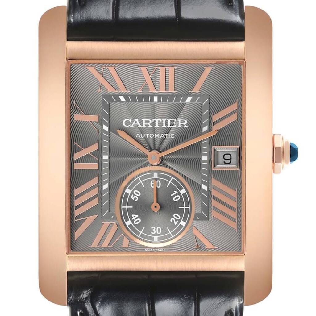 Tank MC (Reference WGTA0014). A 44mm rose gold automatic wristwatch with date.