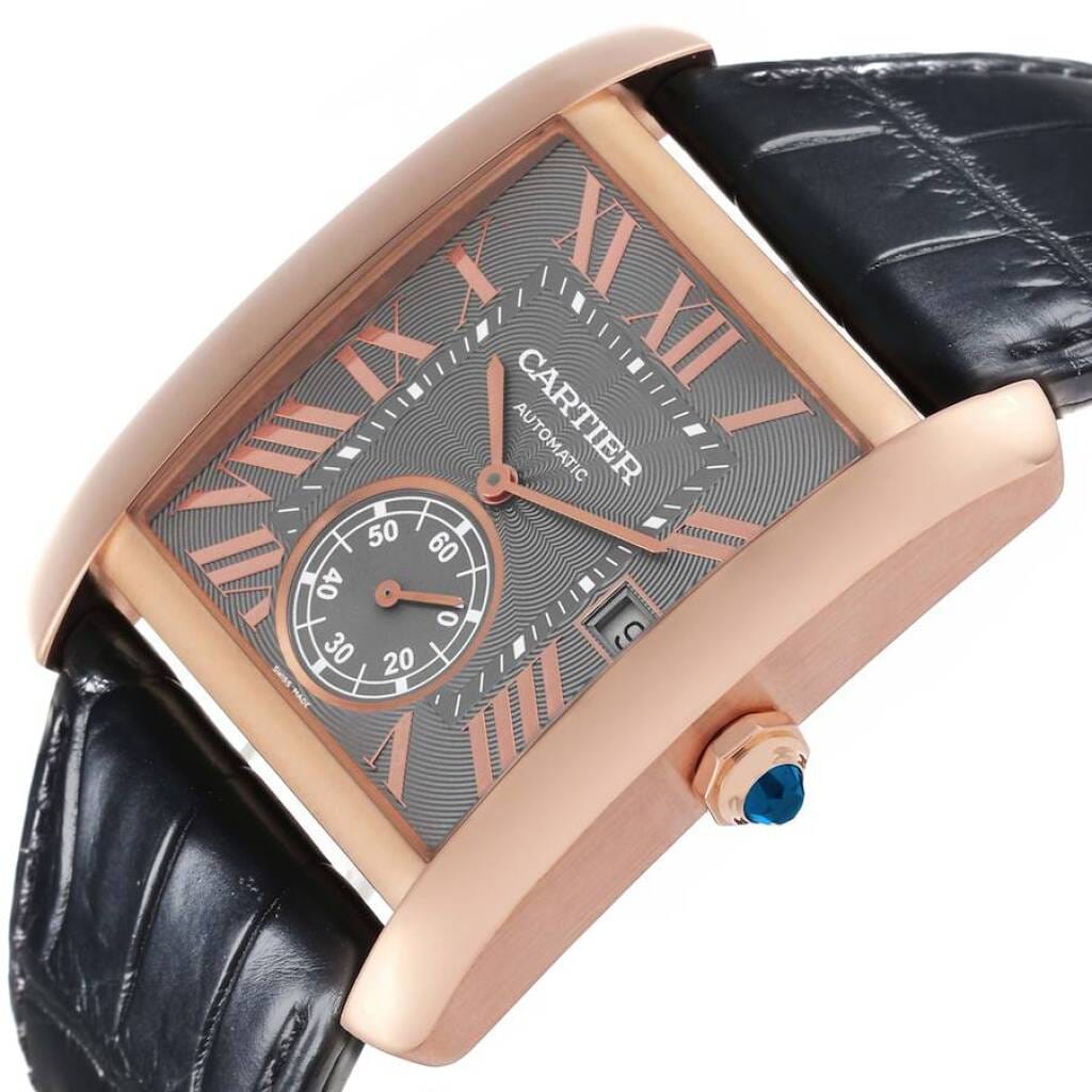 Tank MC (Reference WGTA0014). A 44mm rose gold automatic wristwatch with date.