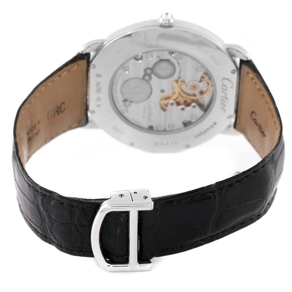 Ronde Louis (Reference WR007004). A 42mm white gold diamond-set manual wind wristwatch.