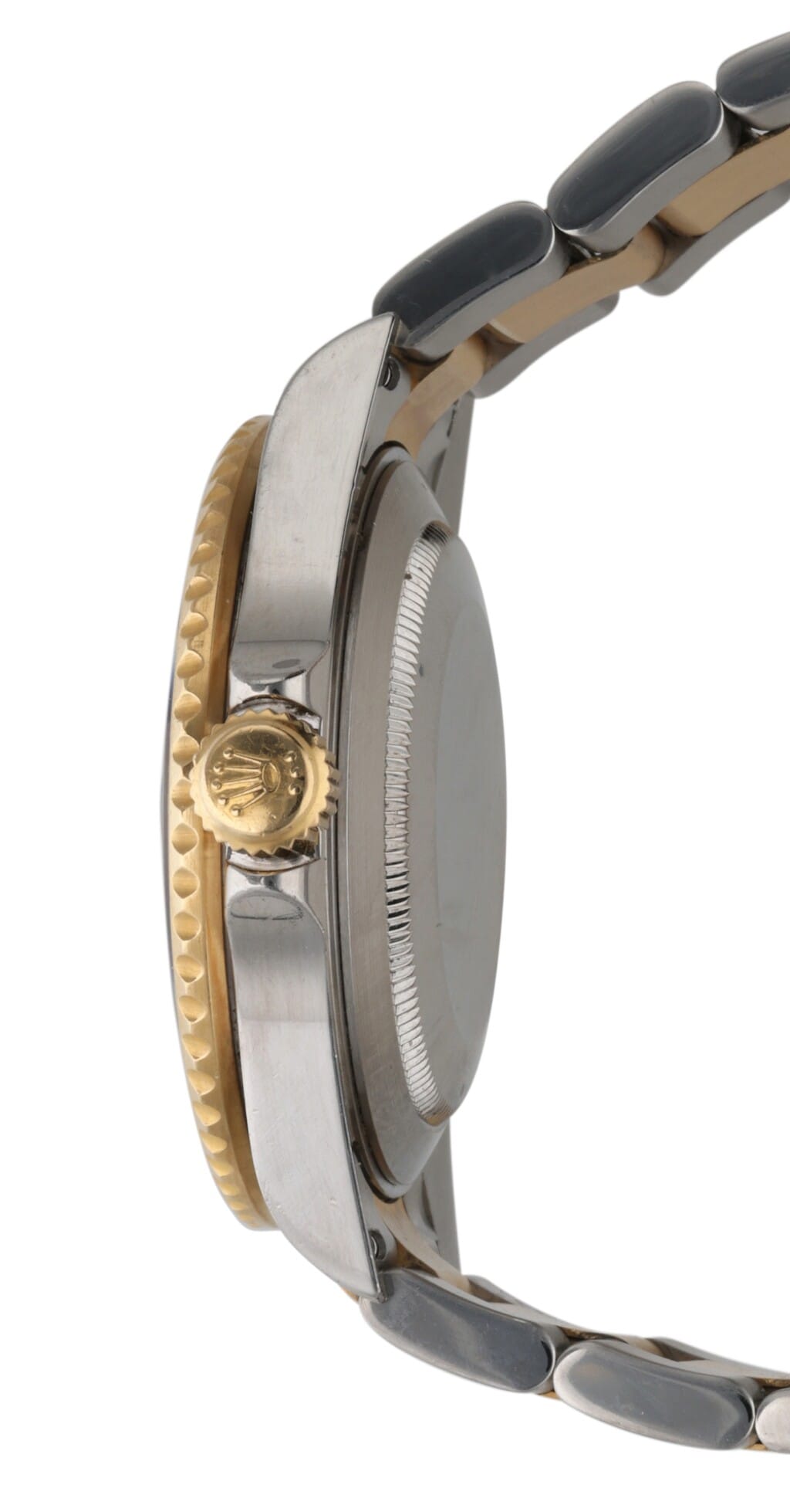 Submariner (Reference 116613). A 40mm yellow gold stainless steel automatic wristwatch with date. 2007