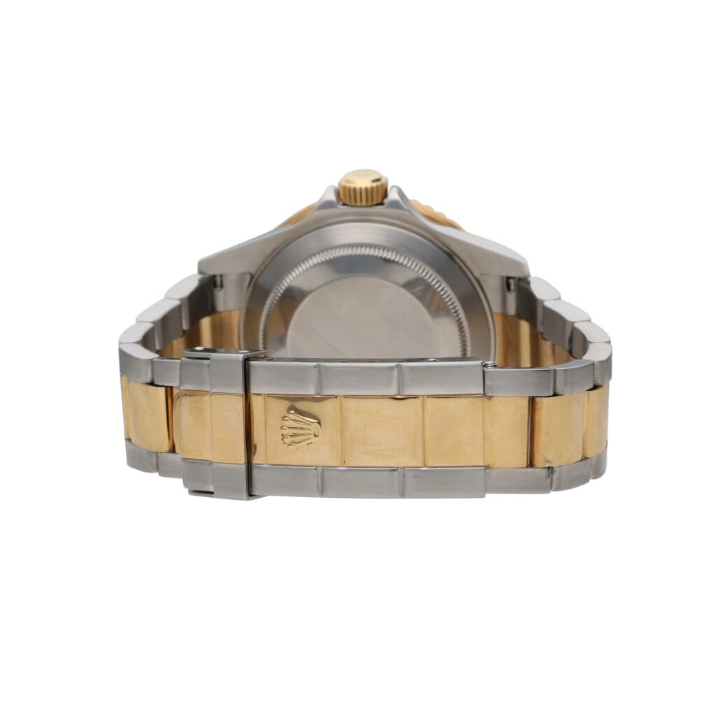 Submariner (Reference 116613). A 40mm yellow gold stainless steel automatic wristwatch with date. 2007
