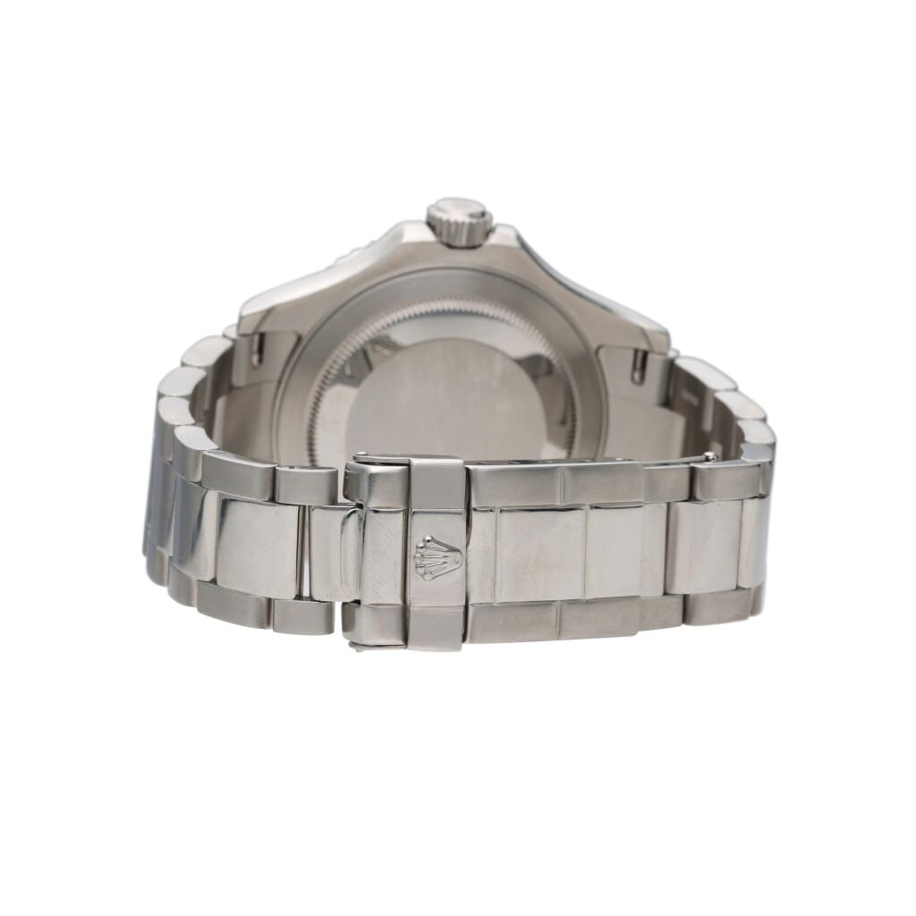Yacht-Master (Reference 16622). A 40mm platinum stainless steel automatic wristwatch with date. 2002