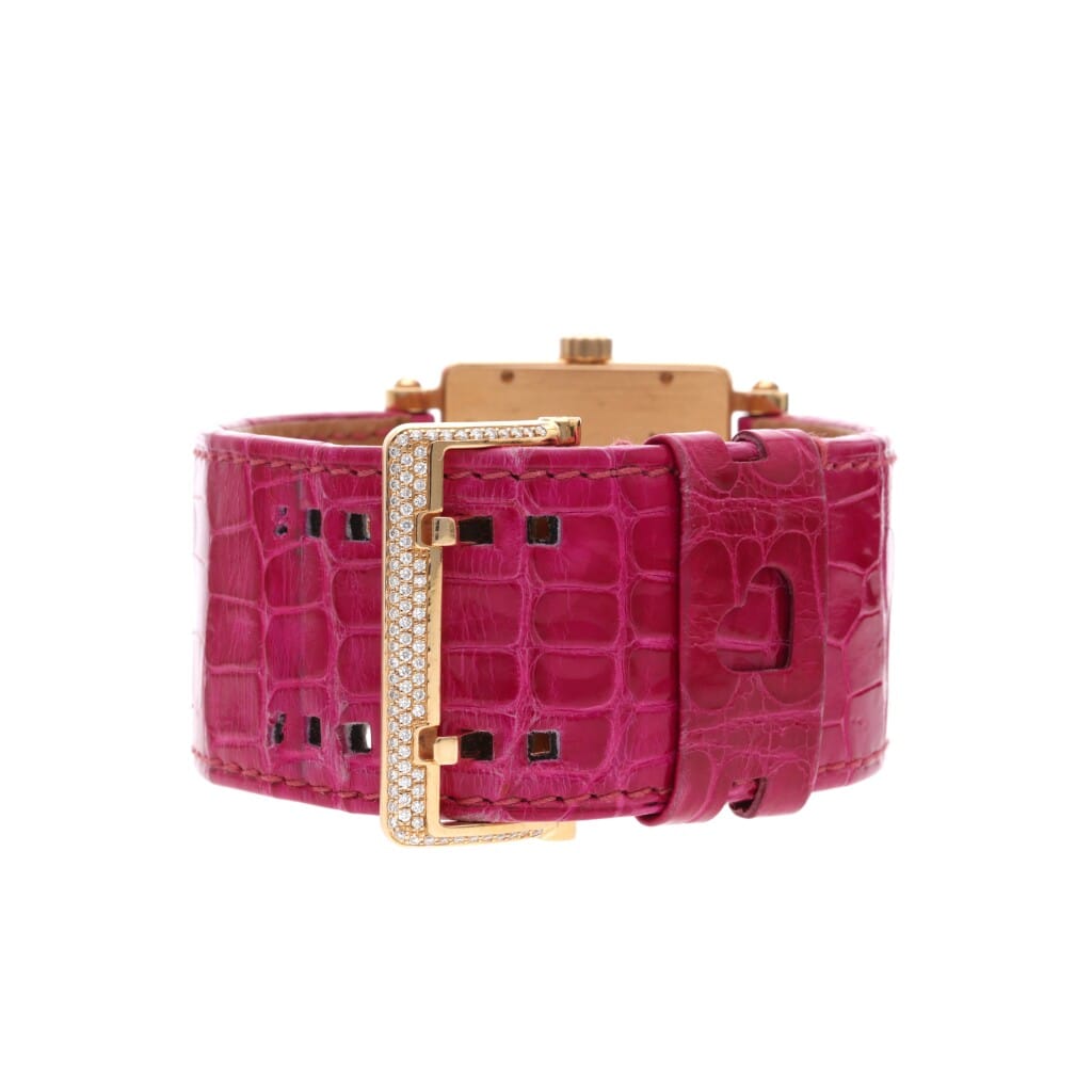 Limited Edition Too Much, a rose gold quartz wristwatch