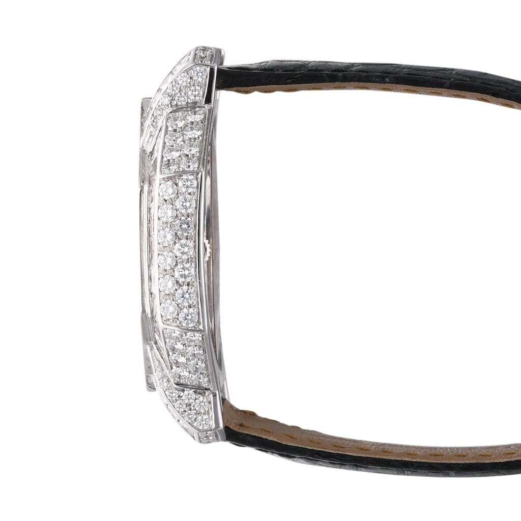White Gold and Diamond Quartz Wristwatch