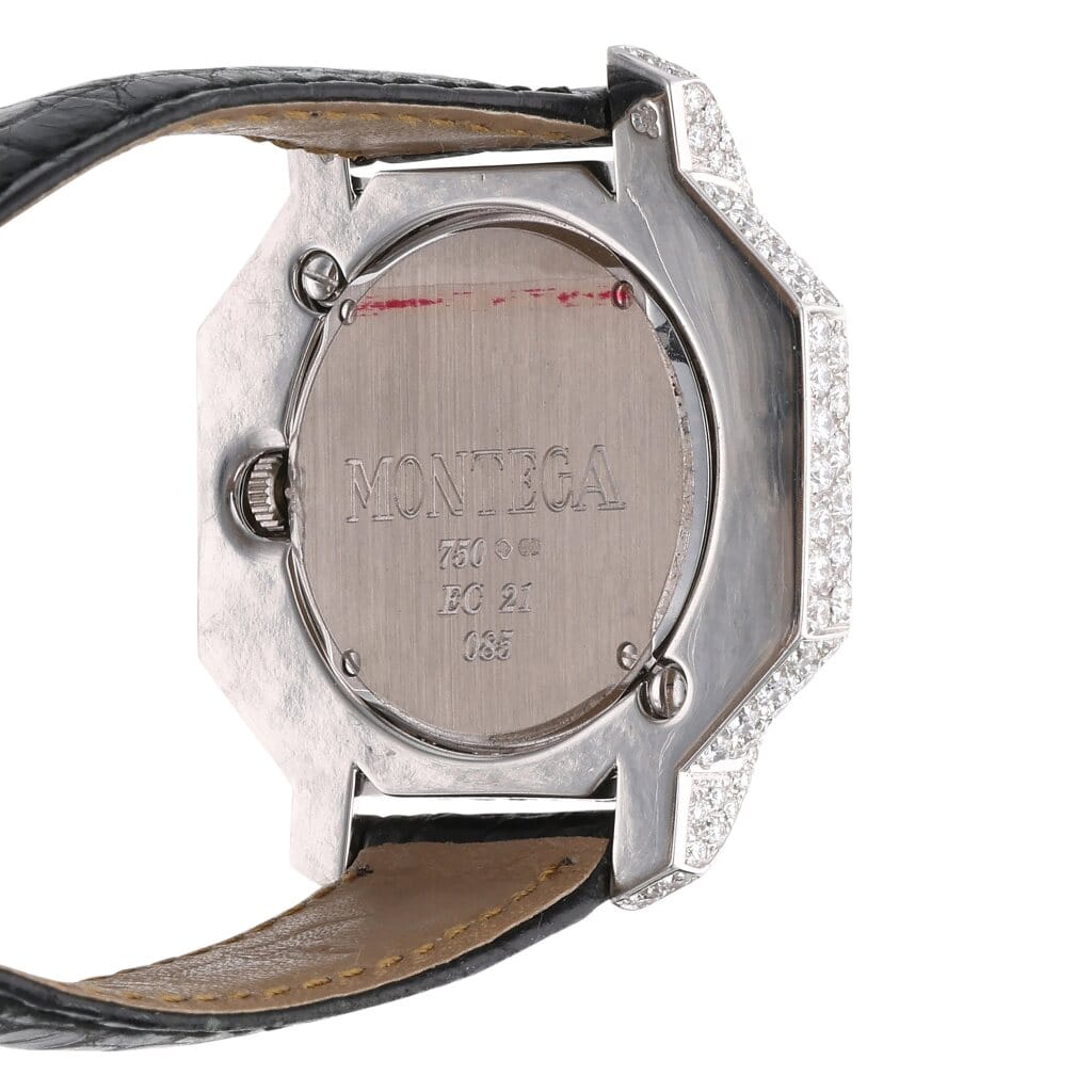 White Gold and Diamond Quartz Wristwatch