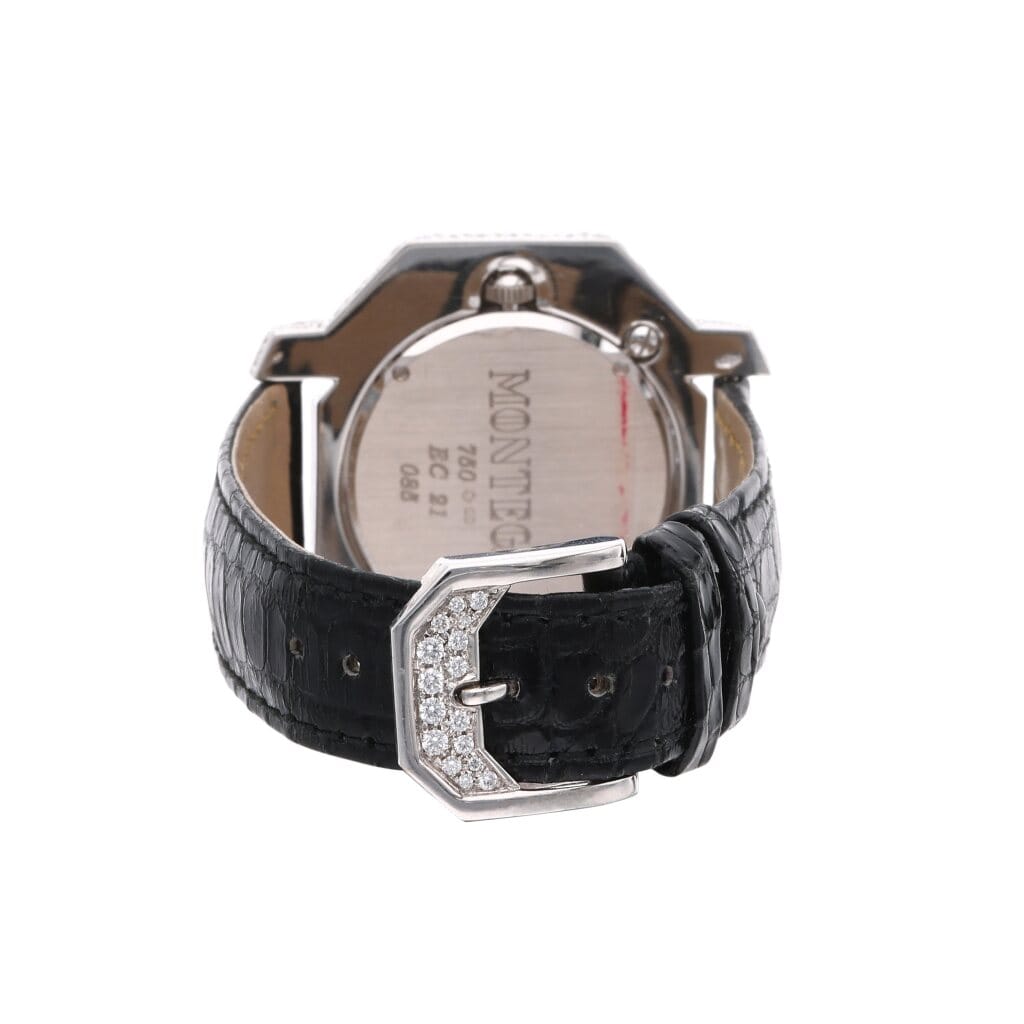 White Gold and Diamond Quartz Wristwatch
