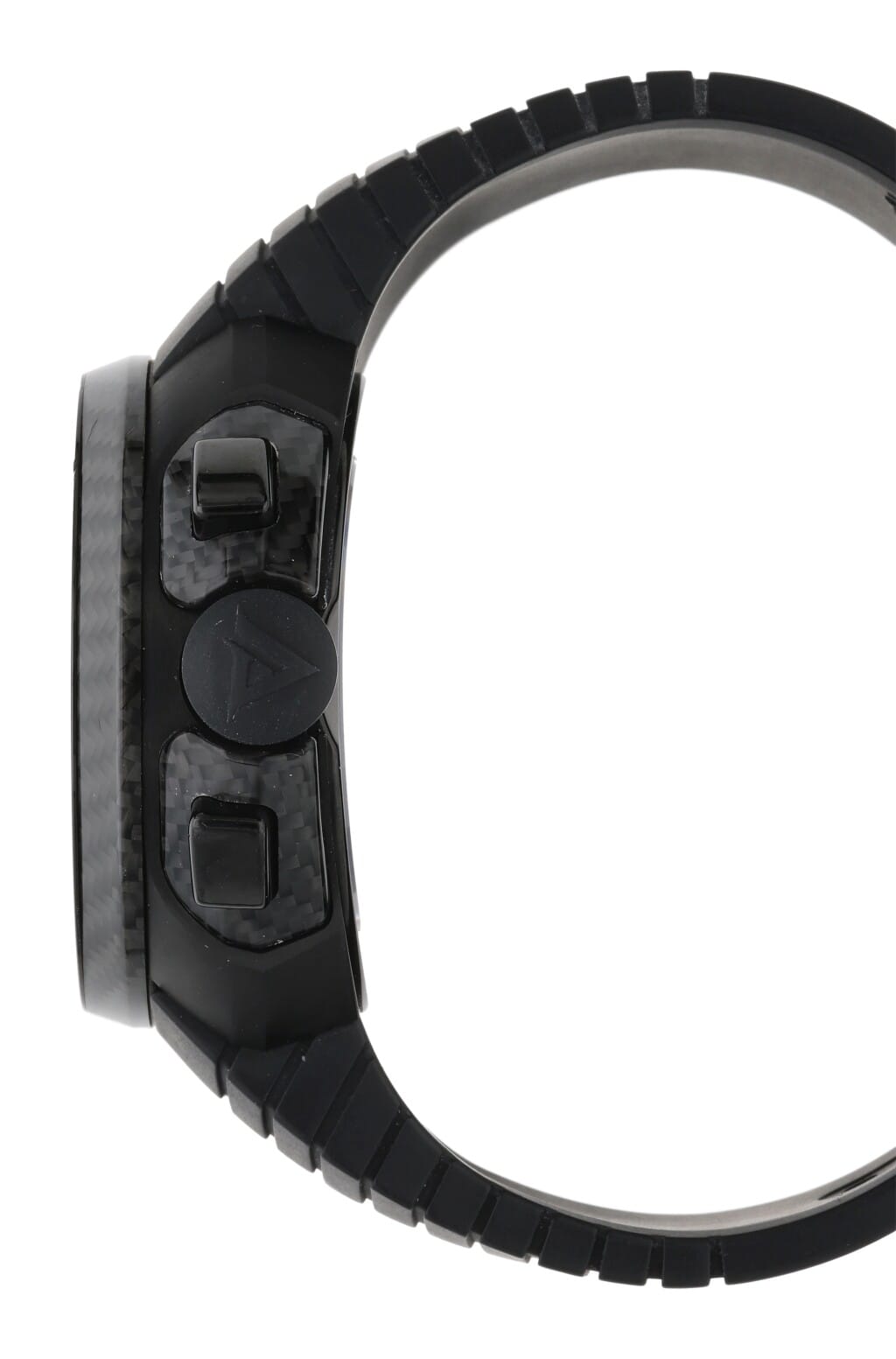 Limited Edition Evos 8 Yellow Cobra Esprit Unique. A 52mm black ceramic automatic wristwatch with date and chronograph.