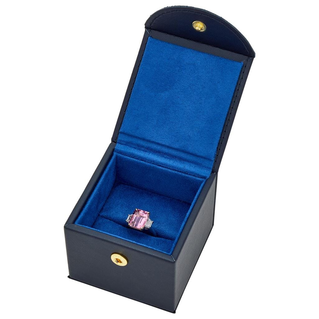 Platinum, Gold, 6.95ct Tourmaline and Diamond Ring