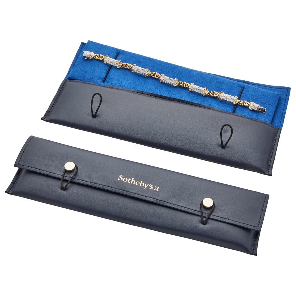 Platinum, Gold and Diamond Sutton Bracelet