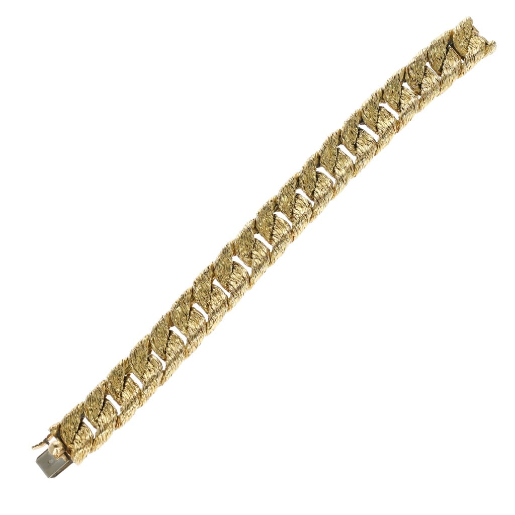 Vintage Gold Link Bracelet