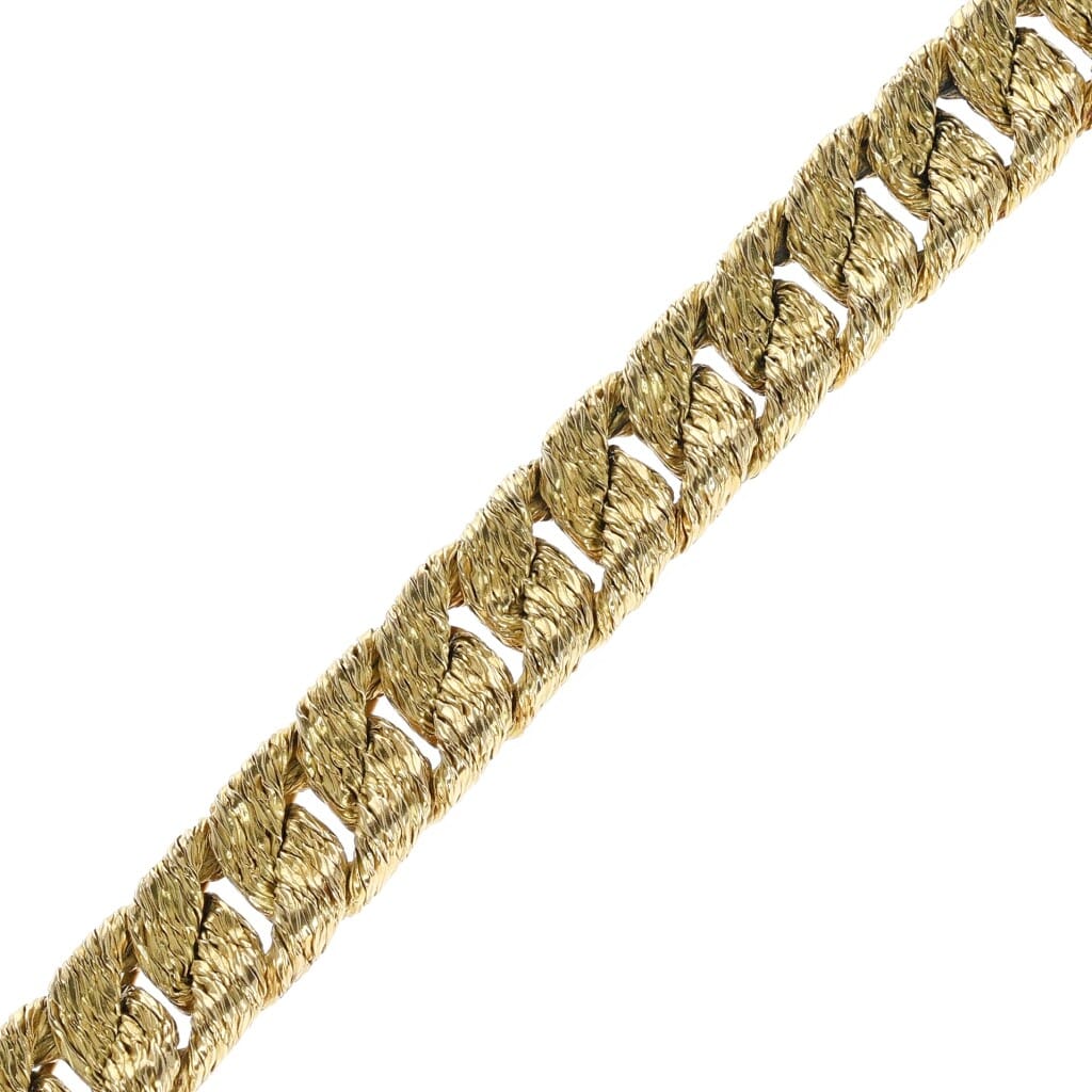 Vintage Gold Link Bracelet