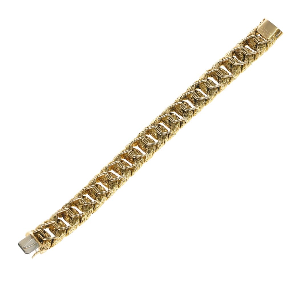 Vintage Gold Link Bracelet
