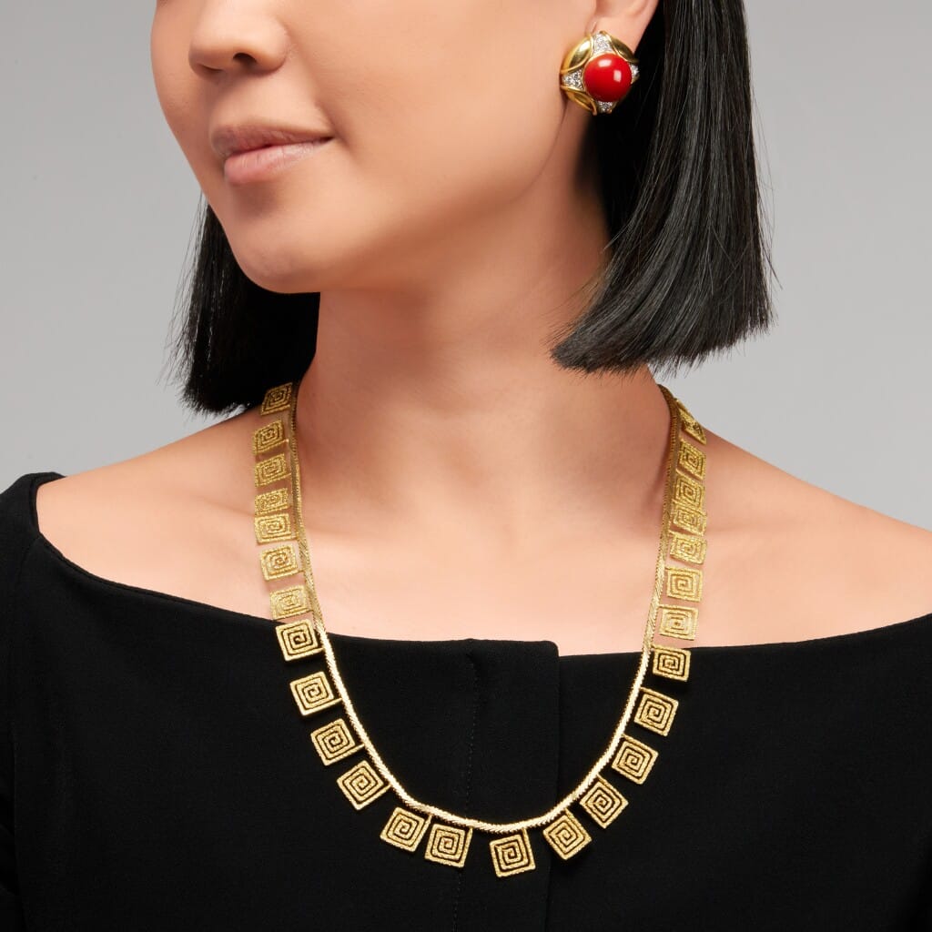 Vintage Gold Necklace