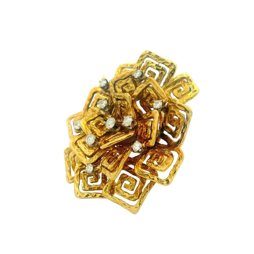Vintage Gold and Diamond Ring