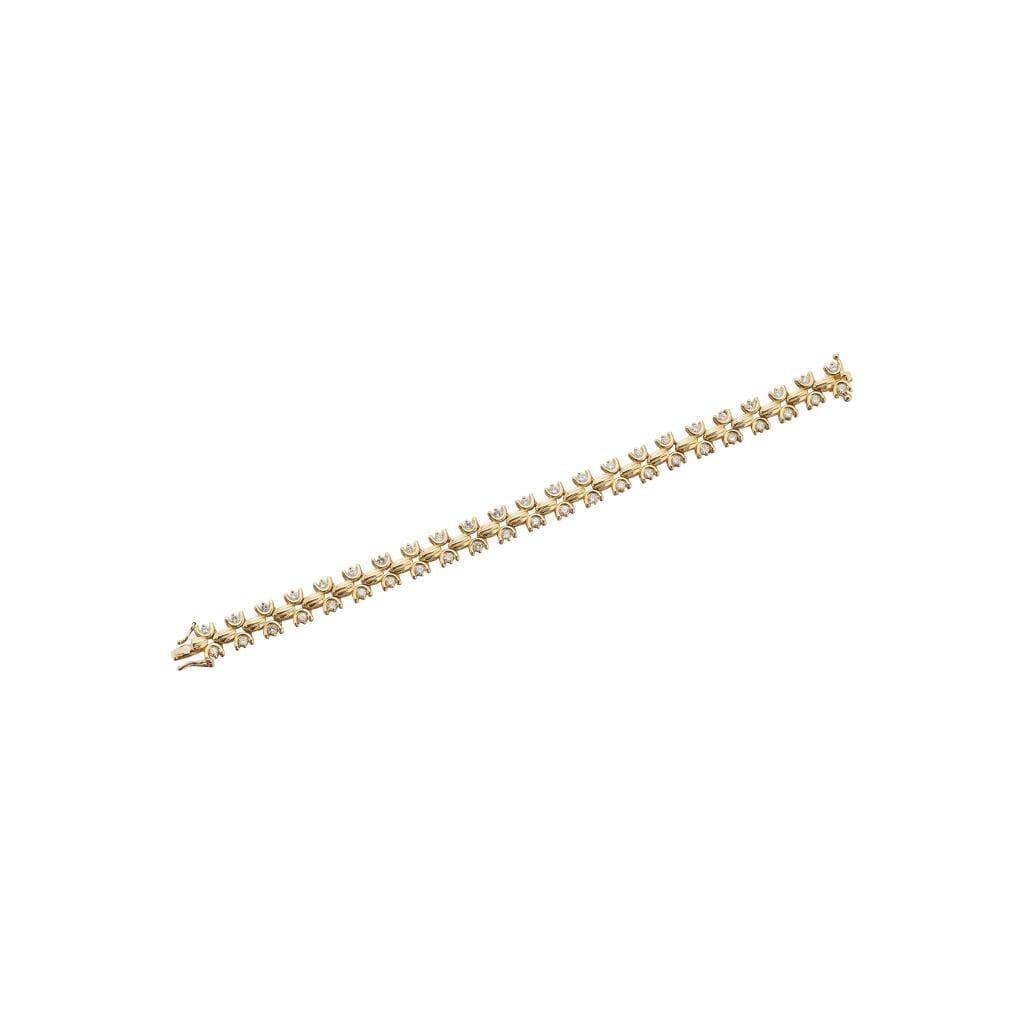 Gold and Diamond Bracelet