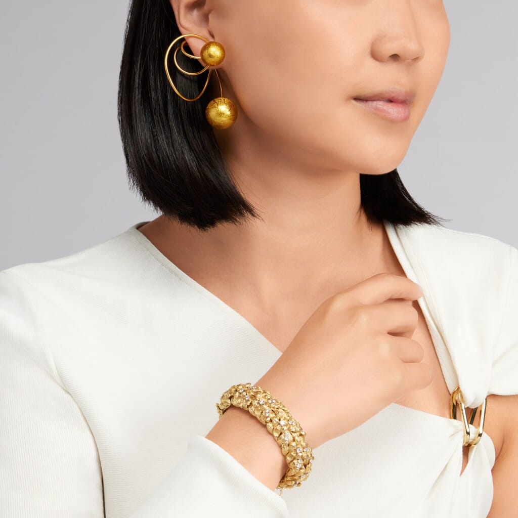 Vintage Gold and Diamond Bracelet