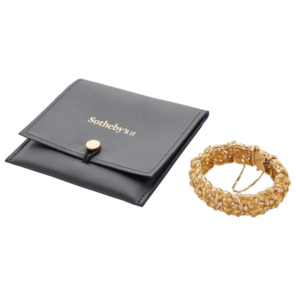 Vintage Gold and Diamond Bracelet