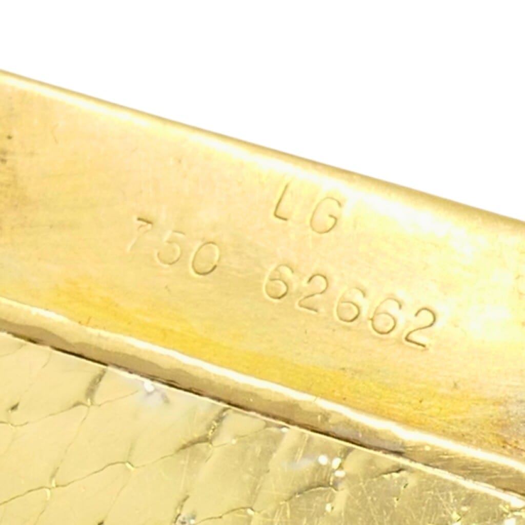 Vintage Gold and Diamond Woven Bracelet