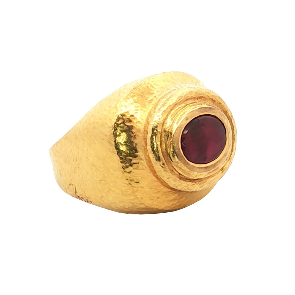 Gold and Ruby Ring