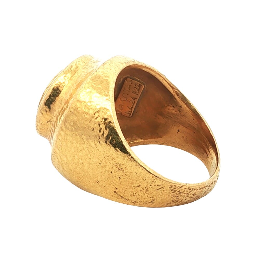 Gold and Ruby Ring