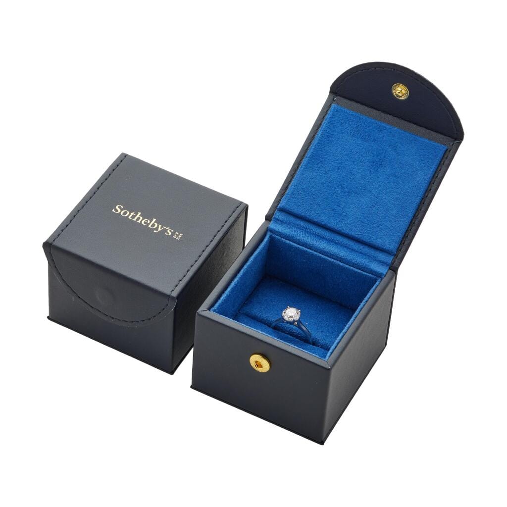 Platinum and 2.02ct Round Brilliant Cut Diamond Engagement Ring