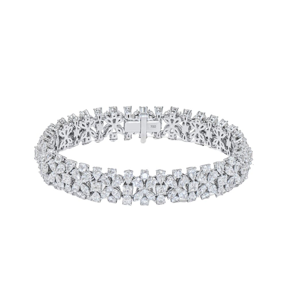 White Gold and Diamond Bracelet
