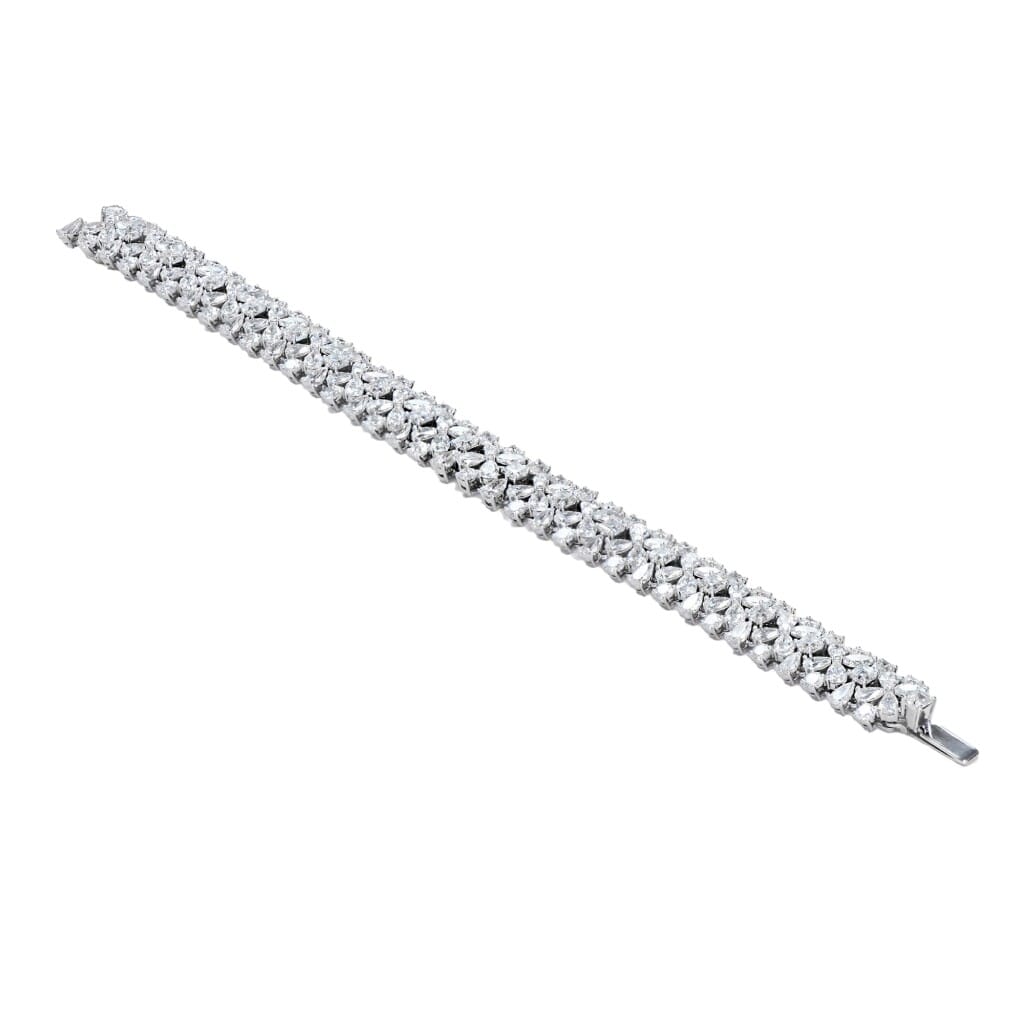 White Gold and Diamond Bracelet