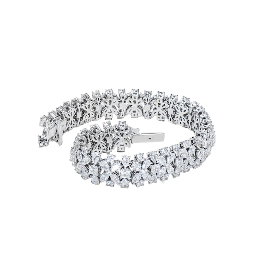 White Gold and Diamond Bracelet