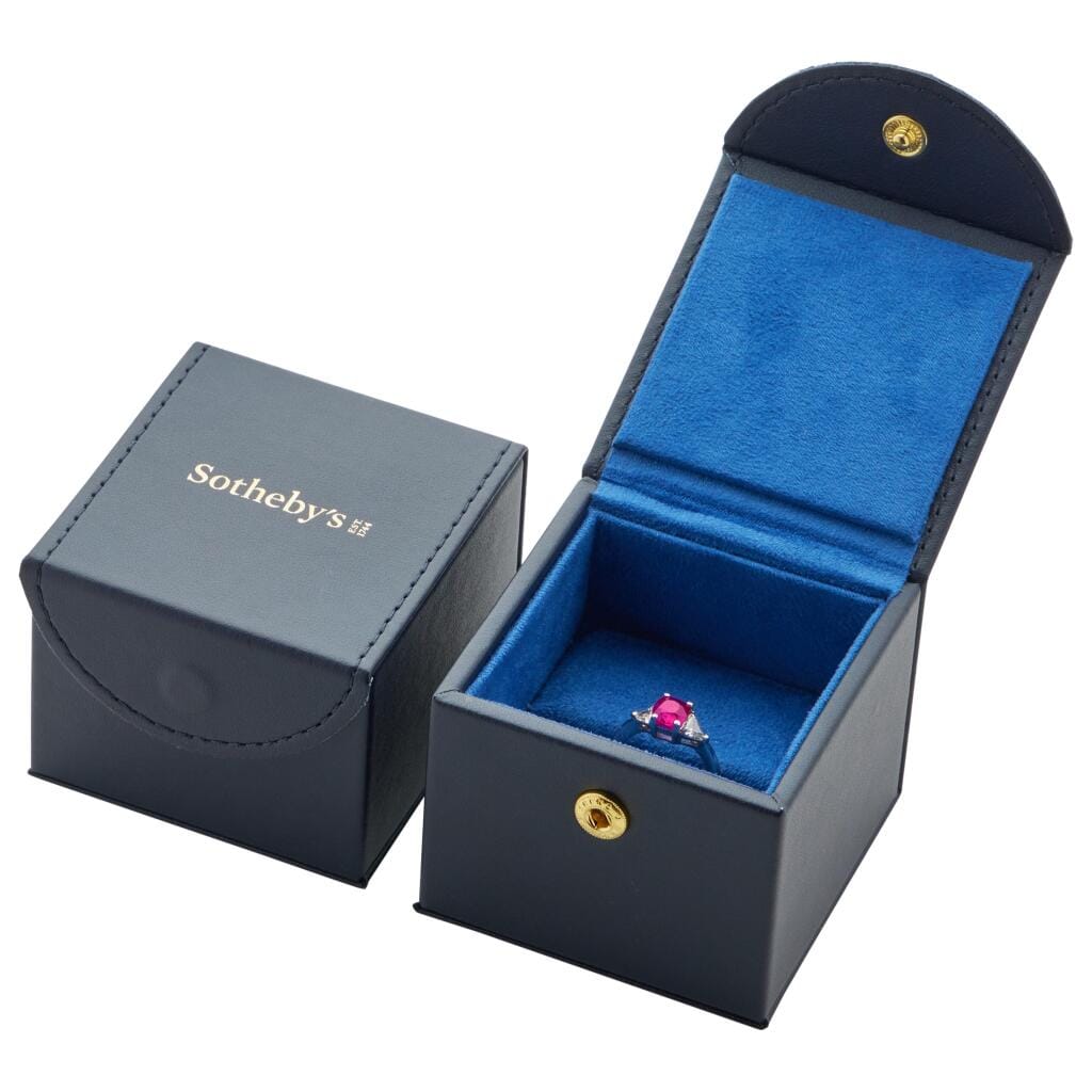 White Gold, 1.64ct Mozambique Ruby and Diamond Ring