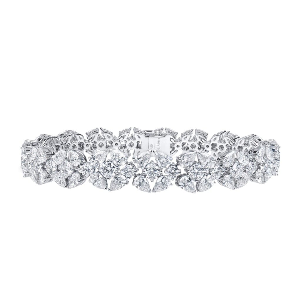 White Gold and Diamond Bracelet
