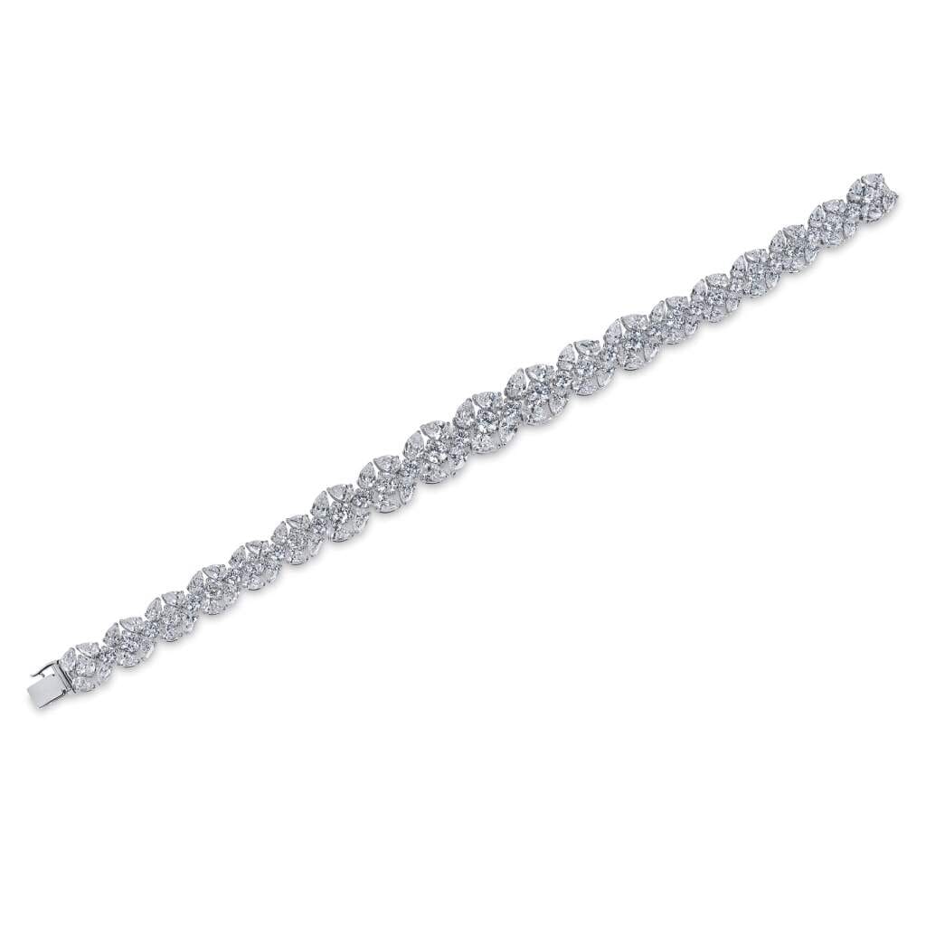 White Gold and Diamond Bracelet